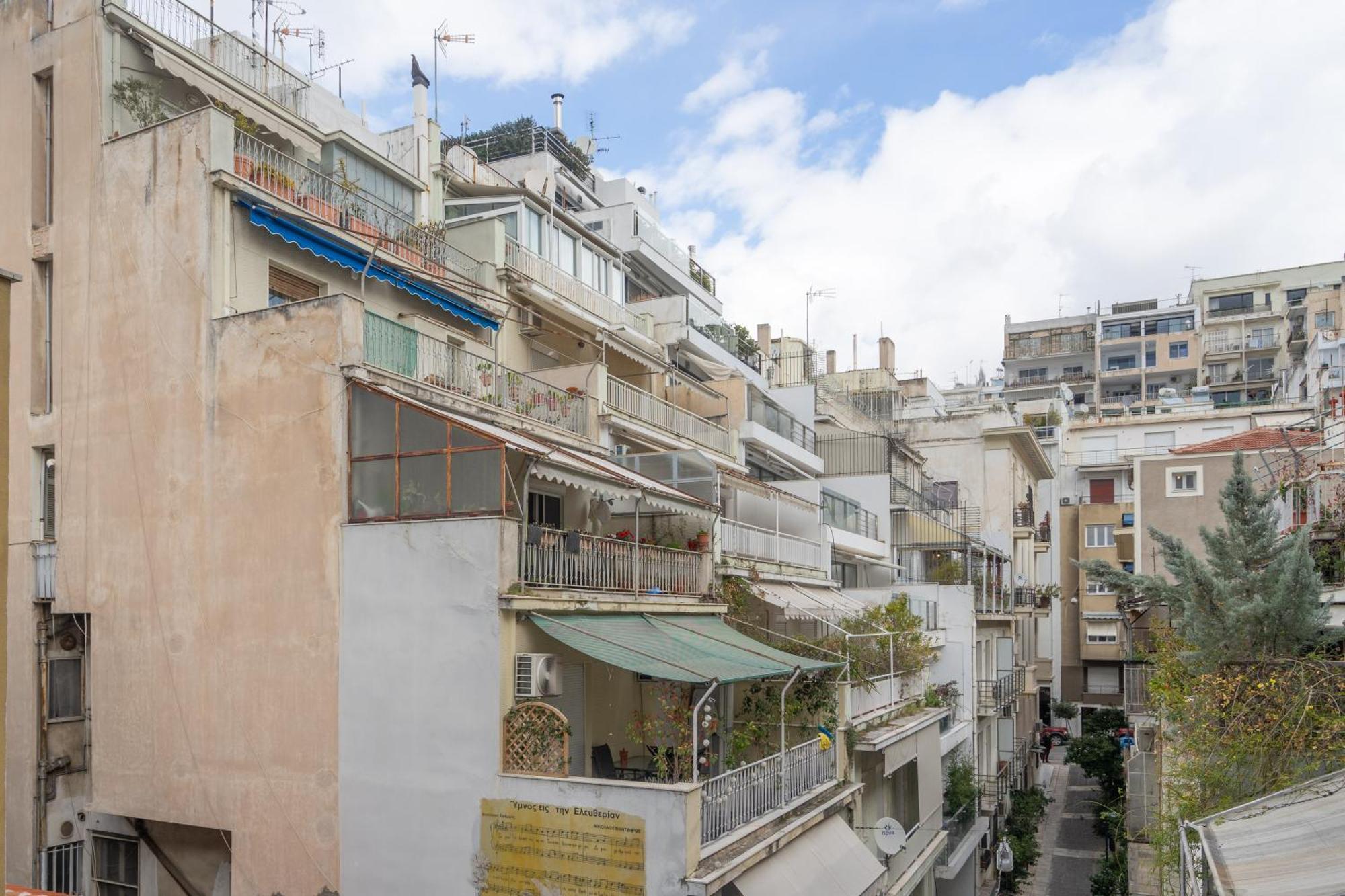 Central Kolonaki Flat C - Greecing Athen Exterior foto